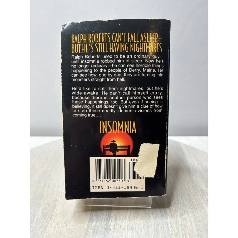 Stephen King Paperback Book Insomnia - Picture 2 of 4